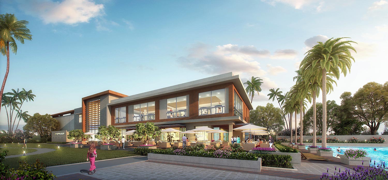 Adarsh Palm Acres Villa club