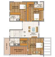 Adarsh Palm Azure villa floor plans