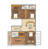 Adarsh Palm Emerald villa floor plans