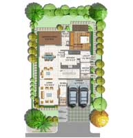 Adarsh Palm Emerald villa floor plans